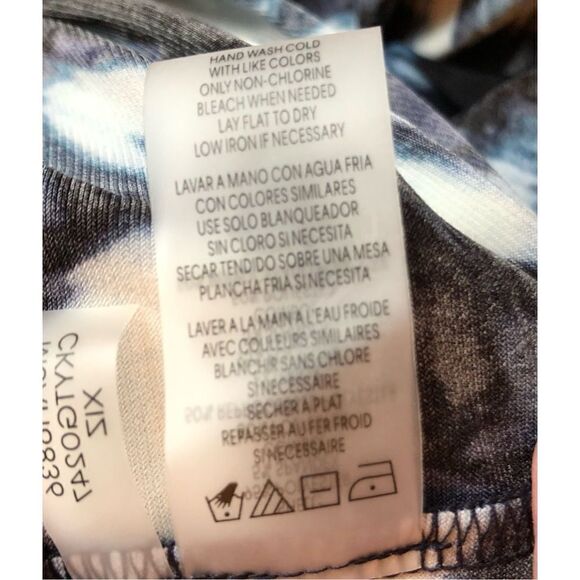 Calvin Klein - 🎉HP c 2 🎉 NWT - L Sz XS Everyday Crew Neck Chiffon Sleeve Blouse - Picture 10 of 14